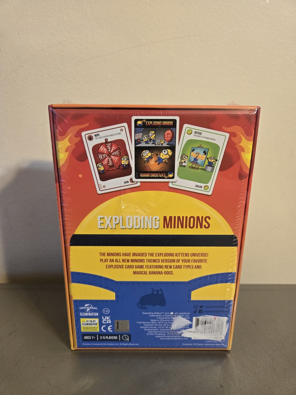 Exploding Kittens Exploding Minions Card Game - Picture 3 of 7